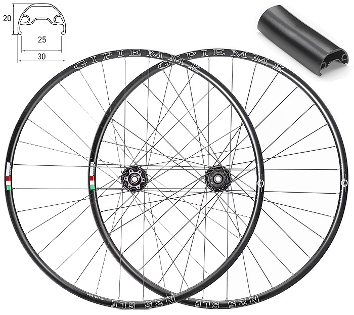 GIPIEMME CICLO-BICICLETTE RUOTE-CERCHI