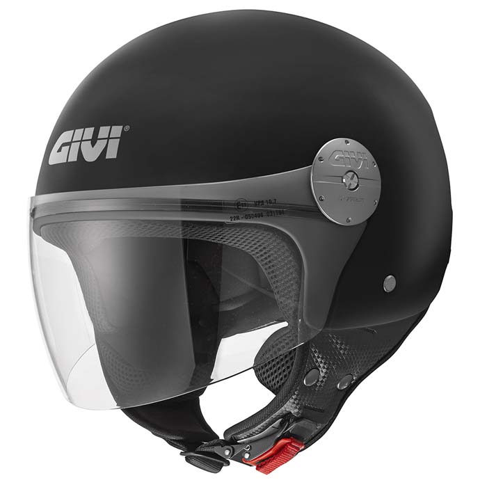 GIVI MOTO-SCOOTER-APE CASCO NERO OPACO XS