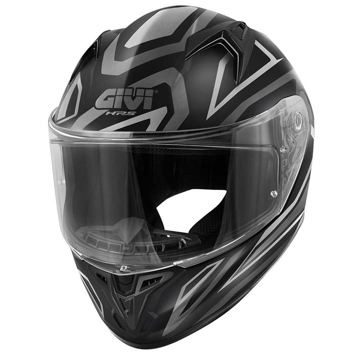 GIVI MOTO-SCOOTER-APE CASCO NERO GRIGIO S
