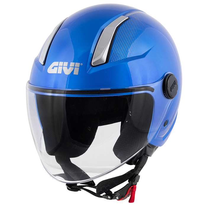 GIVI MOTO-SCOOTER-APE CASCO BLU SKY LUCIDO XS