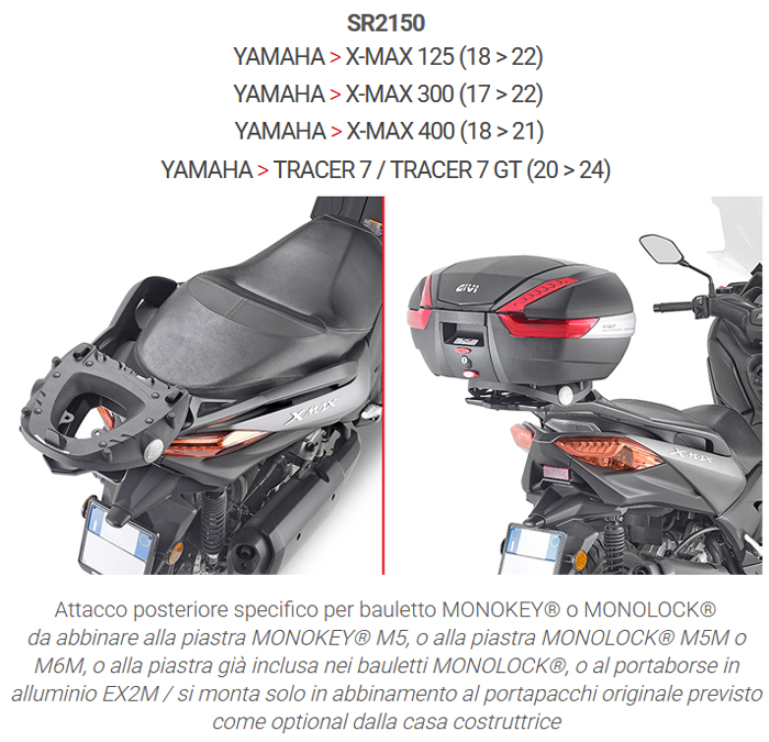 GIVI MOTO-SCOOTER-APE BAULETTI-BORSE