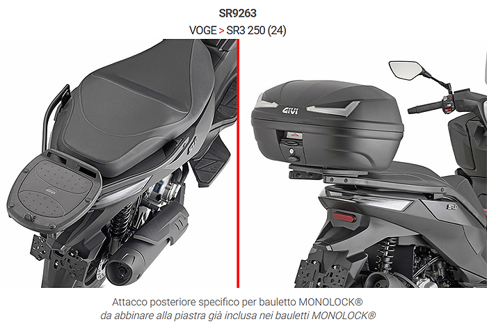 GIVI MOTO-SCOOTER-APE BAULETTI-BORSE