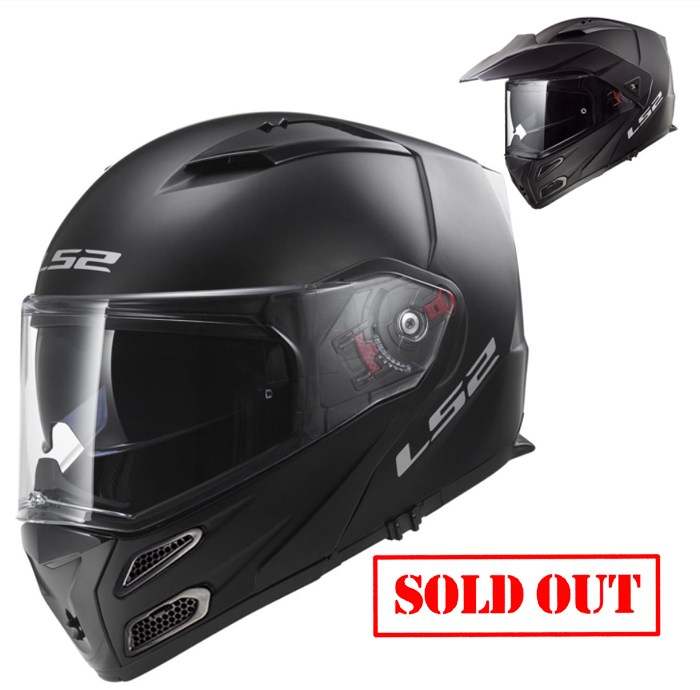 LS2 HELMETS MOTO-SCOOTER-APE CASCO NERO OPACO XS