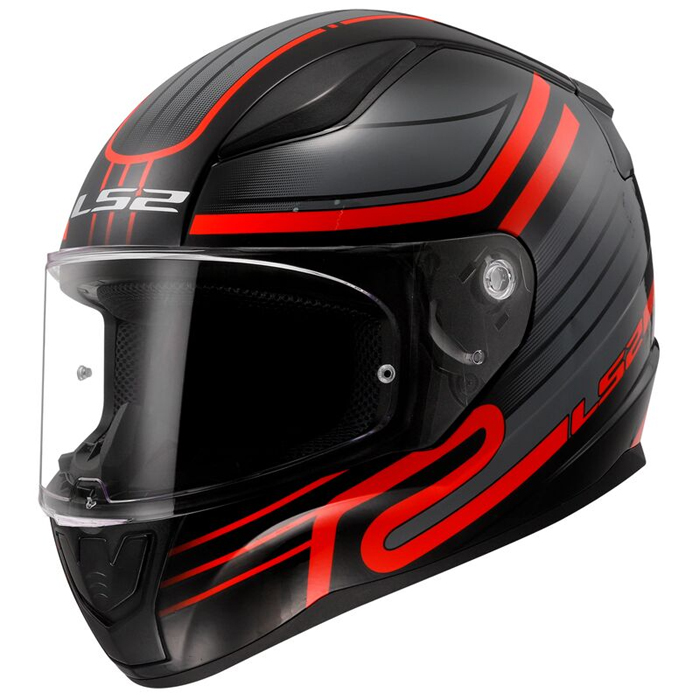 LS2 HELMETS MOTO-SCOOTER-APE CASCO NERO LUCIDO S