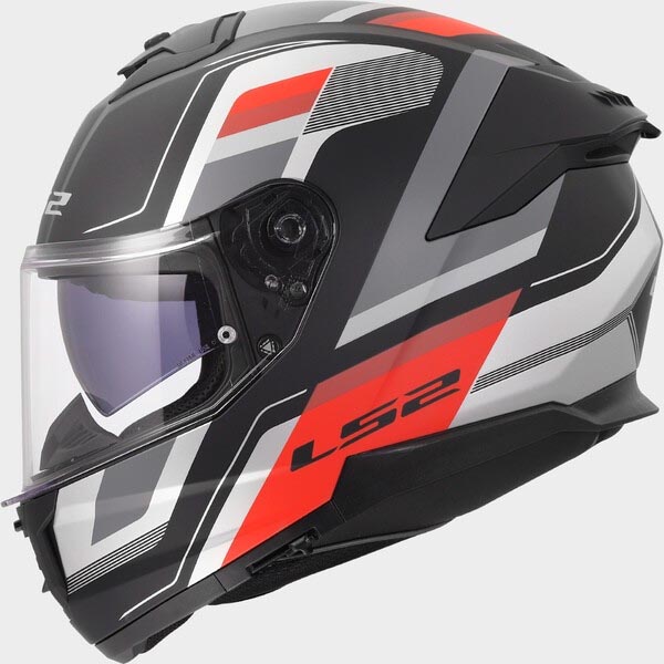 LS2 HELMETS MOTO-SCOOTER-APE CASCO NERO OPACO-GRIG