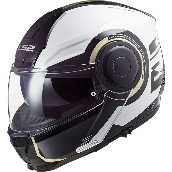 CASCO MODULARE 2022 SCOPE ARCH BIANCO TITANIO LS2 MISURA L