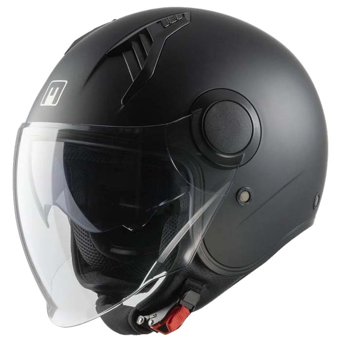 ONE MOTO-SCOOTER-APE CASCO NERO OPACO S